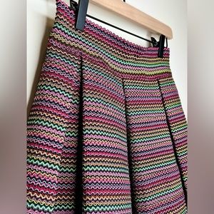 Petit Gateau Pleated Skater Skirt Size Large